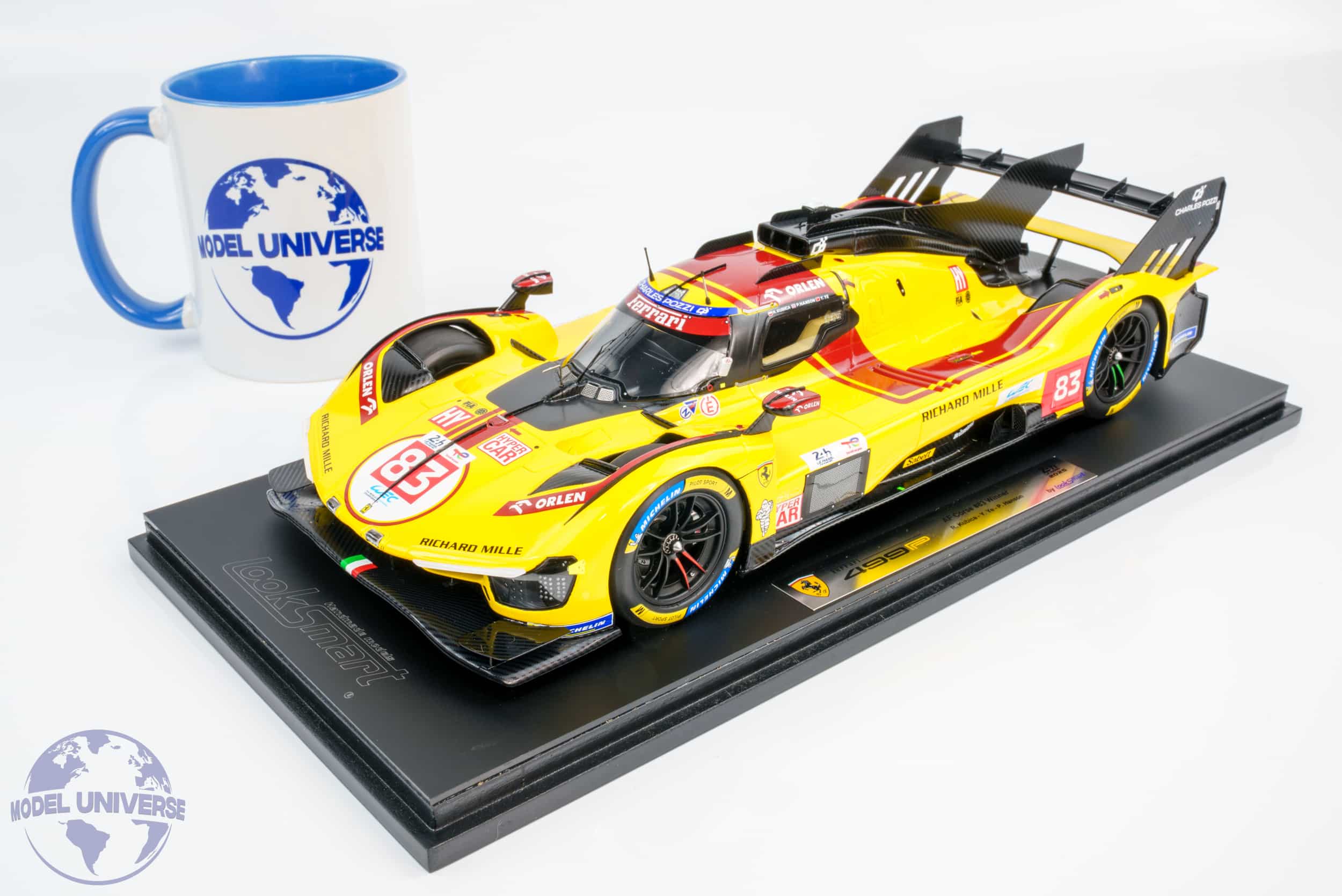 Looksmart 1:18 Ferrari 499P No.83 Winner 24h Le Mans 2025 Resin Model