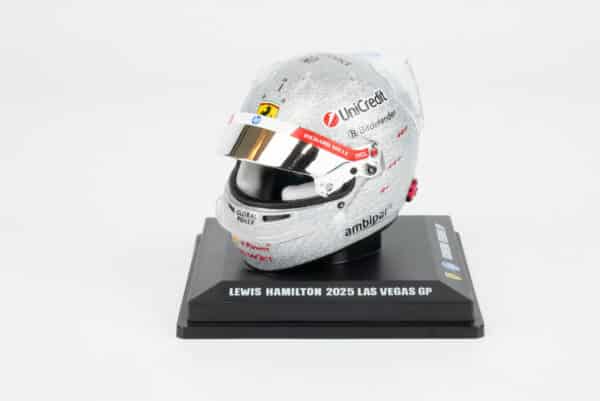 LookSmart 1:5 Replica Helmet Lewis Hamilton Las Vegas GP 2025 (LSHEL027) Resin Model 9 LookSmart 1:5 Replica Helmet Lewis Hamilton Las Vegas GP 2025 (LSHEL027) Resin Model