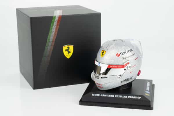 LookSmart 1:5 Replica Helmet Lewis Hamilton Las Vegas GP 2025 (LSHEL027) Resin Model