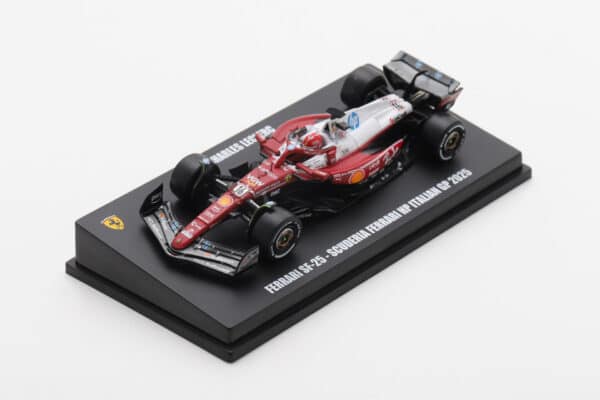 Looksmart 1:64 Ferrari SF-25 No.16 Charles Leclerc Italian GP 2025 "Niki Lauda Tribute Livery" (LS64026) Resin Model
