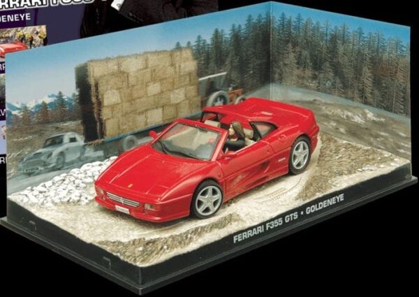 Ferrari F355 James Bond Goldeneye diecast model