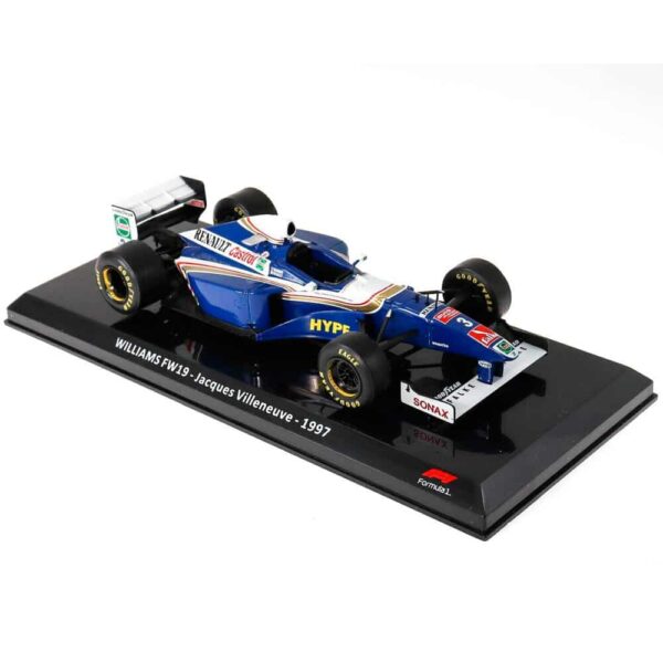 1:24 williams fw19 #3 jacques villeneuve 1997