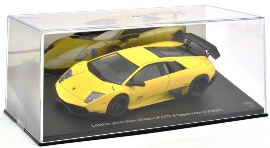 Lamborghini Murcielago SV LP670-4 Yellow 1:43 Diecast Model Car