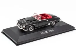 Mercedes 190SL 1955 Black 1:43 scale diecast model