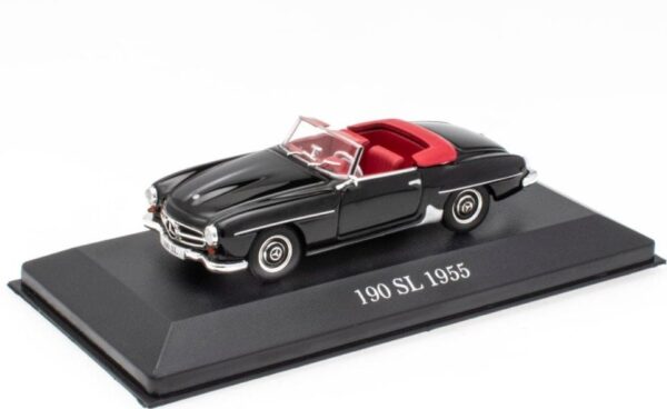 Mercedes 190SL 1955 Черный 1:43 масштаб diecast модель