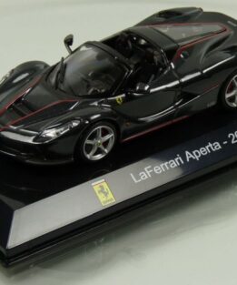 Ferrari La Ferrari Aperta 2016 Black 1:43 Diecast Model Car