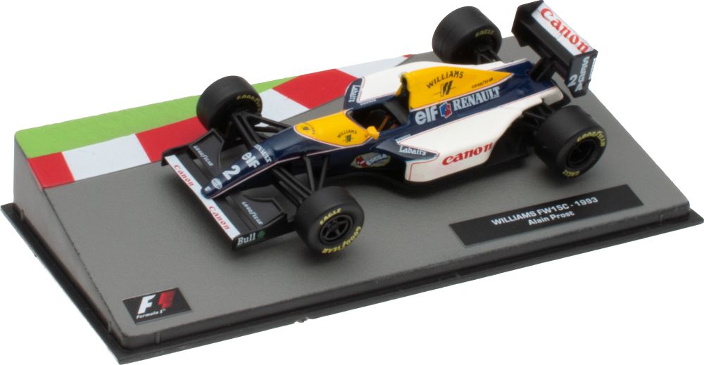 1:43 Williams FW15C #2 Alain Prost 1993 F1