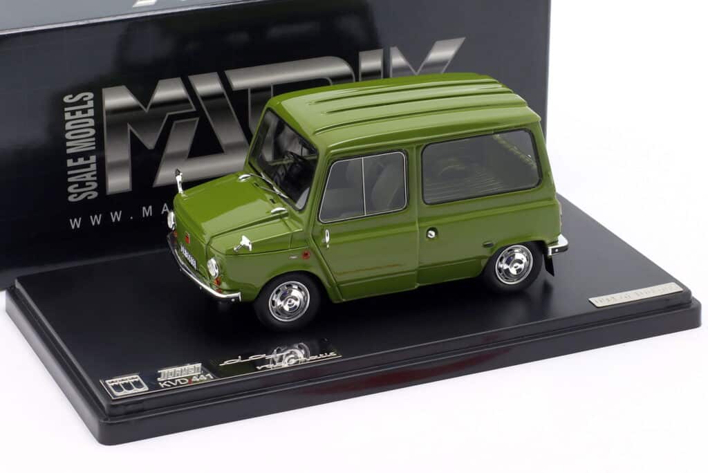 DAF Kalmar (Tjörven), grün, 1971, 1:43, Matrix