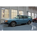 Matrix - 1:43 Saab 900 Safari Estate Blue 1981
