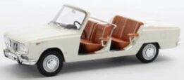 Alfa Romeo Giulia Torpedo Colli Open White 1965