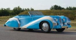 Talbot Lago T26 GS Cabriolet Saoutchik Blue 1948
