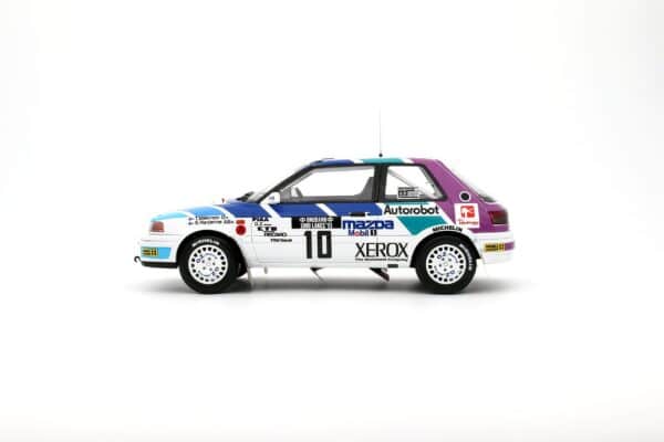 Otto Mobile 1:18 Mazda 323 GTX Gr.A Tommi Mäkinen 1000 Lakes Rally 1991 (OT1099) Limited Edition Resin Model 13 Otto Mobile 1:18 Mazda 323 GTX Gr.A Tommi Mäkinen 1000 Lakes Rally 1991 Limited Edition Resin Model