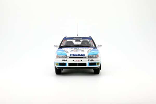Otto Mobile 1:18 Mazda 323 GTX Gr.A Tommi Mäkinen 1000 Lakes Rally 1991 (OT1099) Limited Edition Resin Model 14 Otto Mobile 1:18 Mazda 323 GTX Gr.A Tommi Mäkinen 1000 Lakes Rally 1991 Limited Edition Resin Model