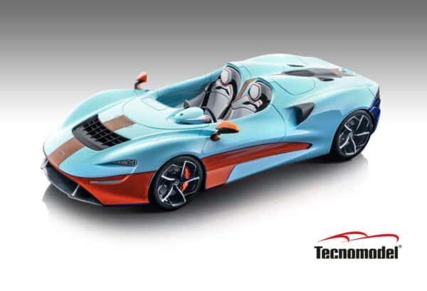 tecnomodel - 1:18 mclaren evra gulf edition (2020) limited edition