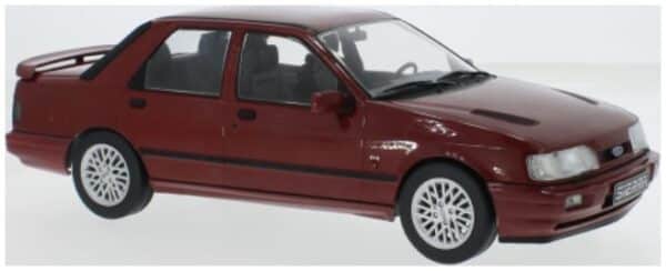 MCG 1:18 Ford Sierra Cosworth 4x4 Metallic Dark Red 1990 (MCG18354) Diecast Model