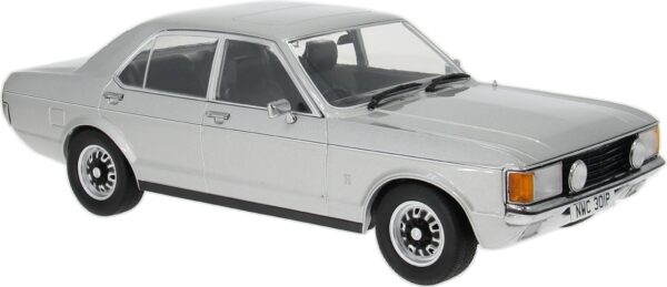 MCG 1:18 Ford Granada MK1 Silver RHD (MCG18566) Limited Edition Diecast Model