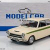 MCG 1:18 Ford Lotus Cortina Mk1 1963 White/Green (MCG18434) Diecast Model 100 MCG - 1:18 Ford Lotus Cortina Mk.1 1963 White/Green - Diecast Model