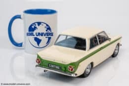 MCG - 1:18 Ford Lotus Cortina Mk.1 1963 White/Green - Diecast Model