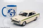 MCG - 1:18 Ford Lotus Cortina Mk.1 1963 White/Green - Diecast Model