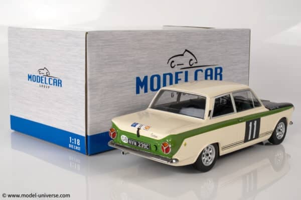 MCG - 1:18 Ford Lotus Cortina Mk.1 No.11 RAC Rally Winner 1966 B.Soderstrom, G.Palm - Diecast Model