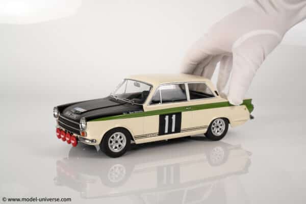 MCG - 1:18 Ford Lotus Cortina Mk.1 No.11 RAC Rally Winner 1966 B.Soderstrom, G.Palm - Diecast Model