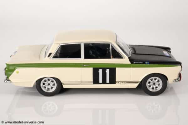 MCG - 1:18 Ford Lotus Cortina Mk.1 No.11 RAC Rally Winner 1966 B.Soderstrom, G.Palm - Diecast Model