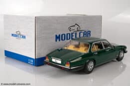 mcg jaguar xj6 racing green diecast model 01