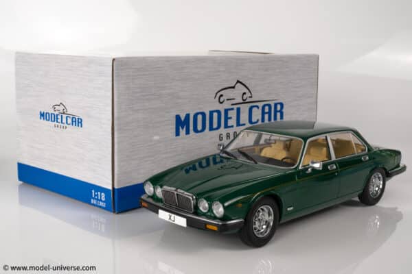 mcg jaguar xj6 racing green diecast model 02