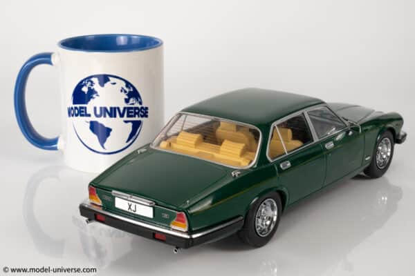 mcg jaguar xj6 racing green diecast model 09