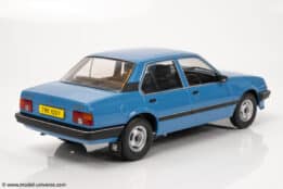 MCG - 1:18 Vauxhall Cavalier GL Blue 1981 (UK RHD Exclusive) - Limited Edition Diecast Model