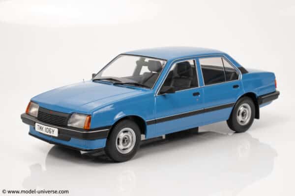MCG - 1:18 Vauxhall Cavalier GL Blue 1981 (UK RHD Exclusive) - Limited Edition Diecast Model