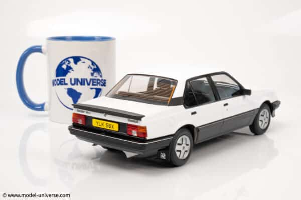 MCG - 1:18 Vauxhall Cavalier SRi White 1981 (UK RHD Exclusive) - Limited Edition Diecast Model