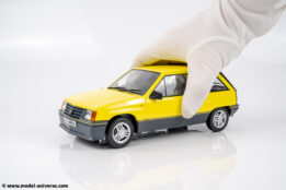 MCG - 1:18 Vauxhall Nova SR Yellow 1983 RHD Exclusive - Limited Edition of 300 - Diecast Model