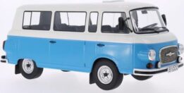 mcg - 1:18 barkas b 1000 kleinbus blue/white 1965 diecast model
