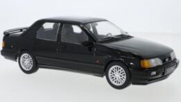 mcg - 1:18 ford sierra cosworth black 1988 diecast model