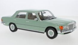 mcg - 1:18 mercedes-benz-benz s-class w116 green metallic 1972 diecast model