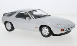 mcg - 1:18 porsche 928 s silver 1980 diecast model