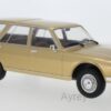 mcg - 1:18 peugeot 504 break metallic gold 1976 diecast model