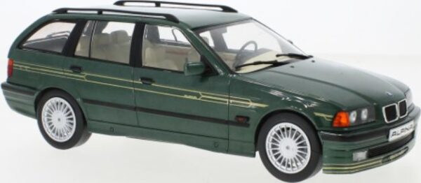 mcg - 1:18 bmw alpina b3 3.2 touring metallic green 1995 diecast model