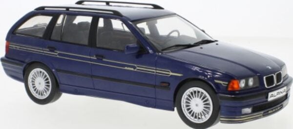 mcg - 1:18 bmw alpina b3 3.2 touring metallic blue 1995 diecast model