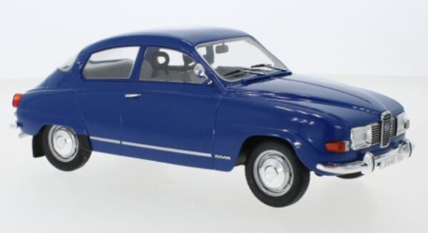 mcg - 1:18 saab 96 v4 blue 1971 diecast model