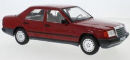 mcg - 1:18 mercedes-benz 260 e w124 red 1984 diecast model