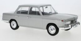 mcg - 1:18 bmw 2000 (typ 121) silver 1966 diecast model