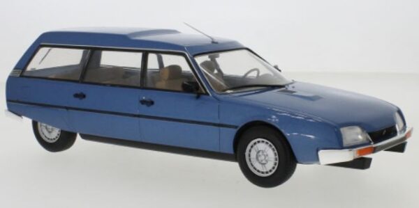 mcg - 1:18 citroen cx break metallic blue 1976 diecast model