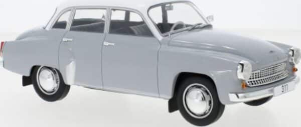 mcg - 1:18 wartburg 311 grey/white 1959 diecast model