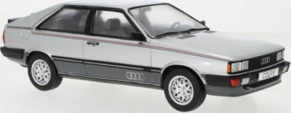 mcg - 1:18 audi coupe gt silver 1980 diecast model