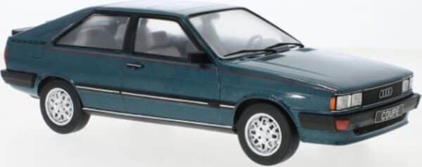 mcg - 1:18 audi coupe gt turqoise metallic 1980 diecast model