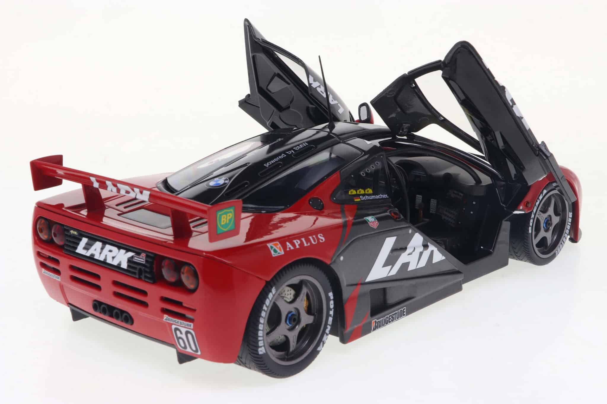 McLaren F1 GT-R Short Tail Launch Livery (1996) 1/18 Solido Yellow/Red Yellow/Red Metal/Plastic
