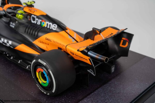 Minichamps 1:12 McLaren F1 MCL38 Lando Norris #4 Winner Miami GP 2024 - Limited Edition Resin Model 26 mclaren mcl38 lando norris miami first win minichamps 112 scale 03