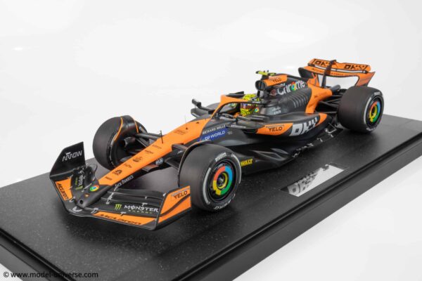 Minichamps 1:12 McLaren F1 MCL38 Lando Norris #4 Winner Miami GP 2024 - Limited Edition Resin Model 20 mclaren mcl38 lando norris miami first win minichamps 112 scale 09